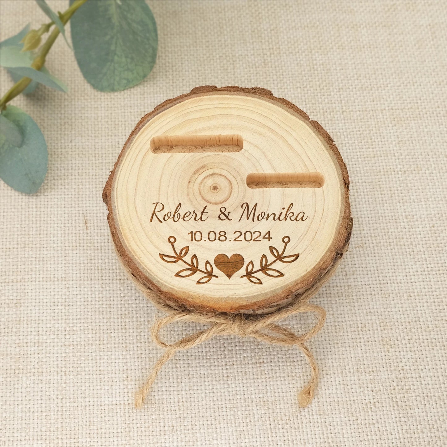 Custom Wedding Ring Box